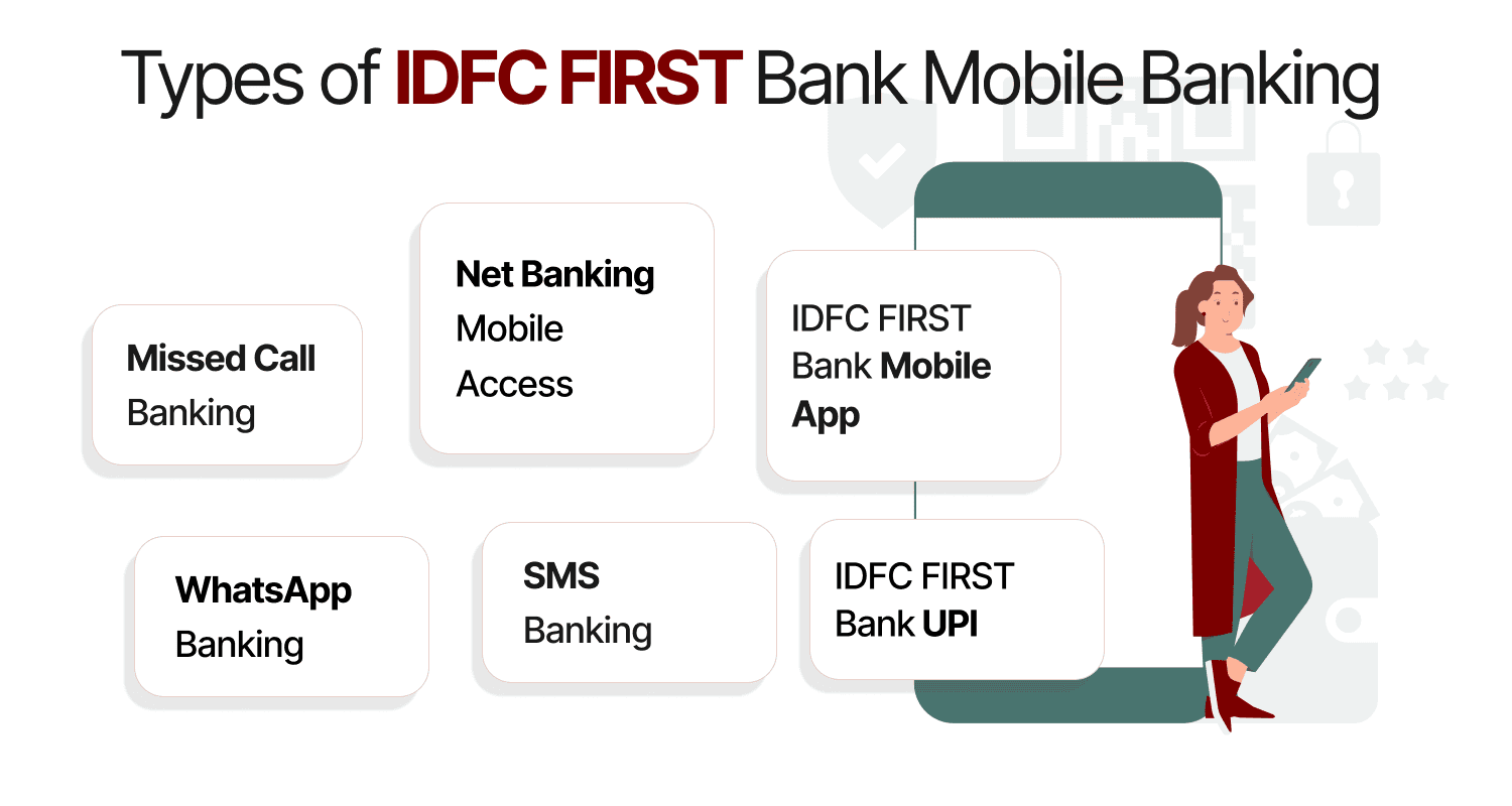 Types of IDFC FIRST Bank Mobile Banking